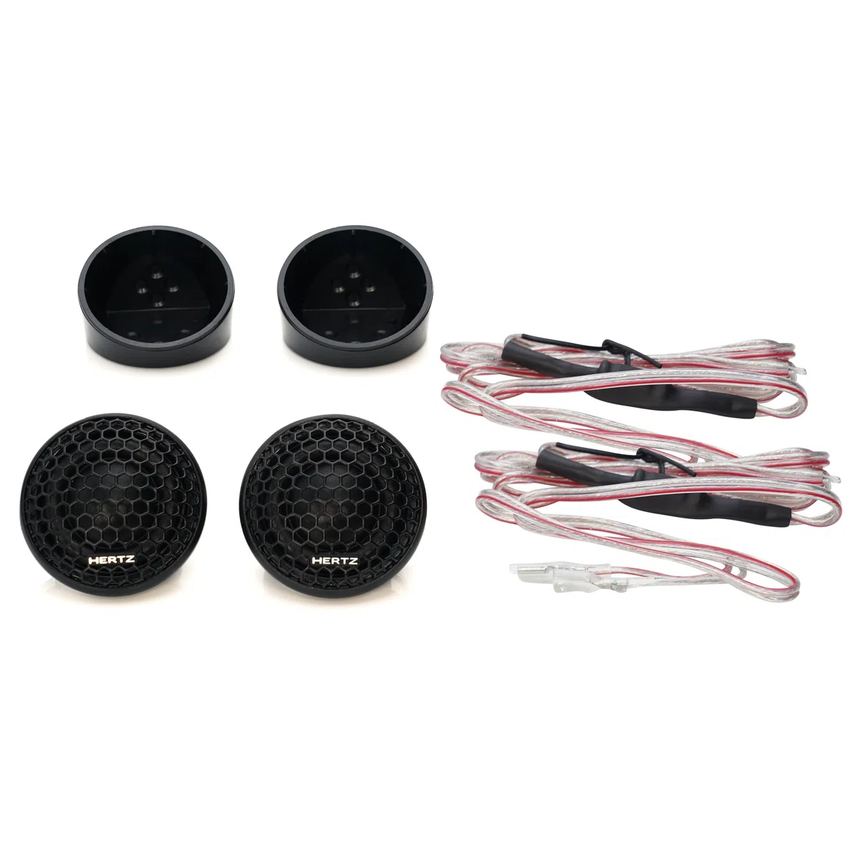 Hertz C 26 – Coppia di tweeter auto da 26 mm con cupola in Tetolon, potenza di picco 120W e risposta in alta frequenza estesa per sistemi audio OEM upgrade