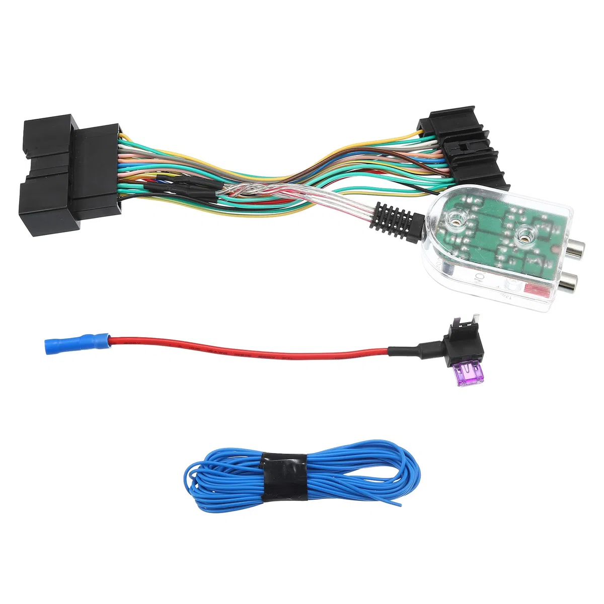 A ABSOPRO 1 Set Aggiunta Subwoofer Amplificatore Collegamento Diretto Cablaggio per Ford 70-5524