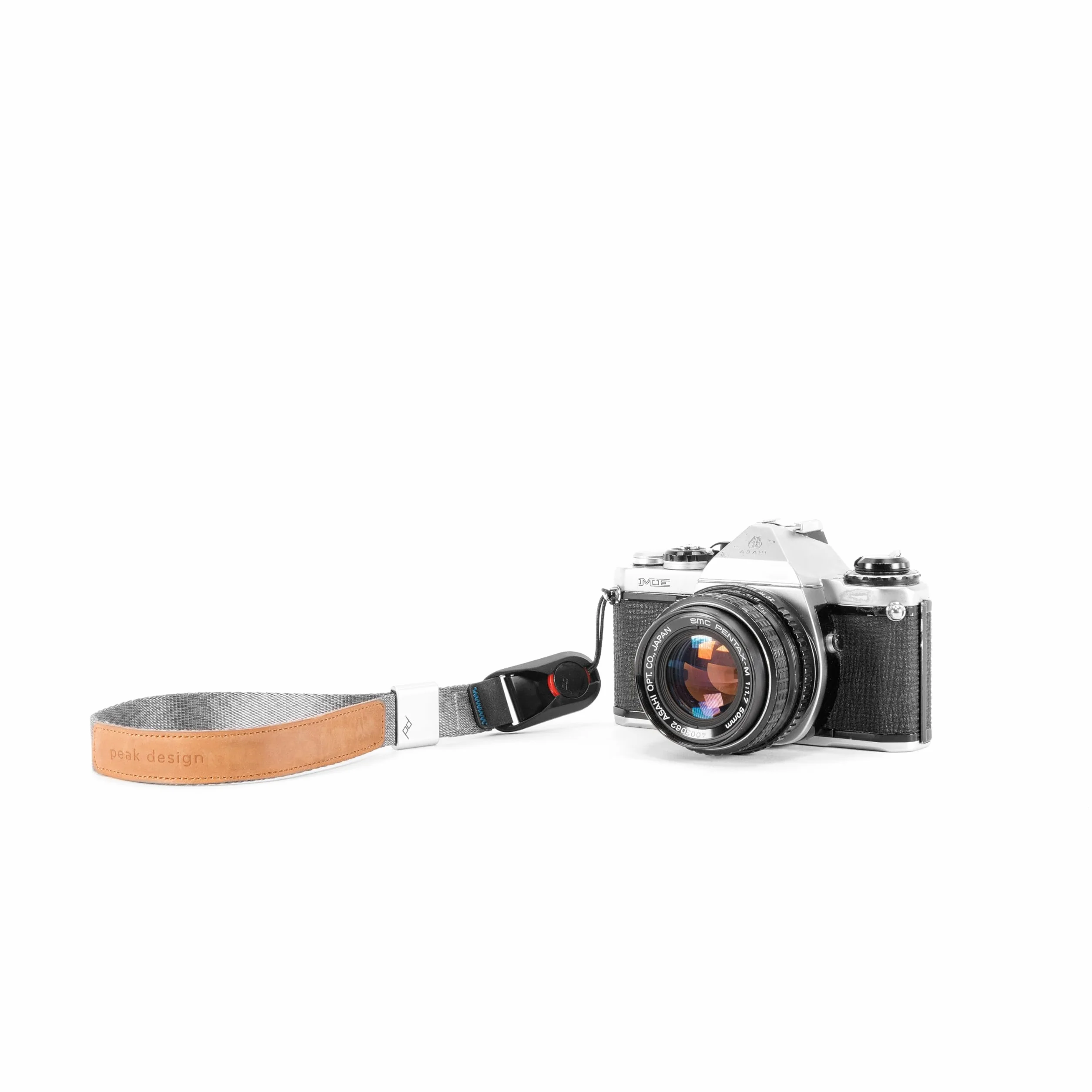 Peak Design CF-AS-3 Tracolla per fotocamera, Alluminio, Pelle, Nylon, Grigio