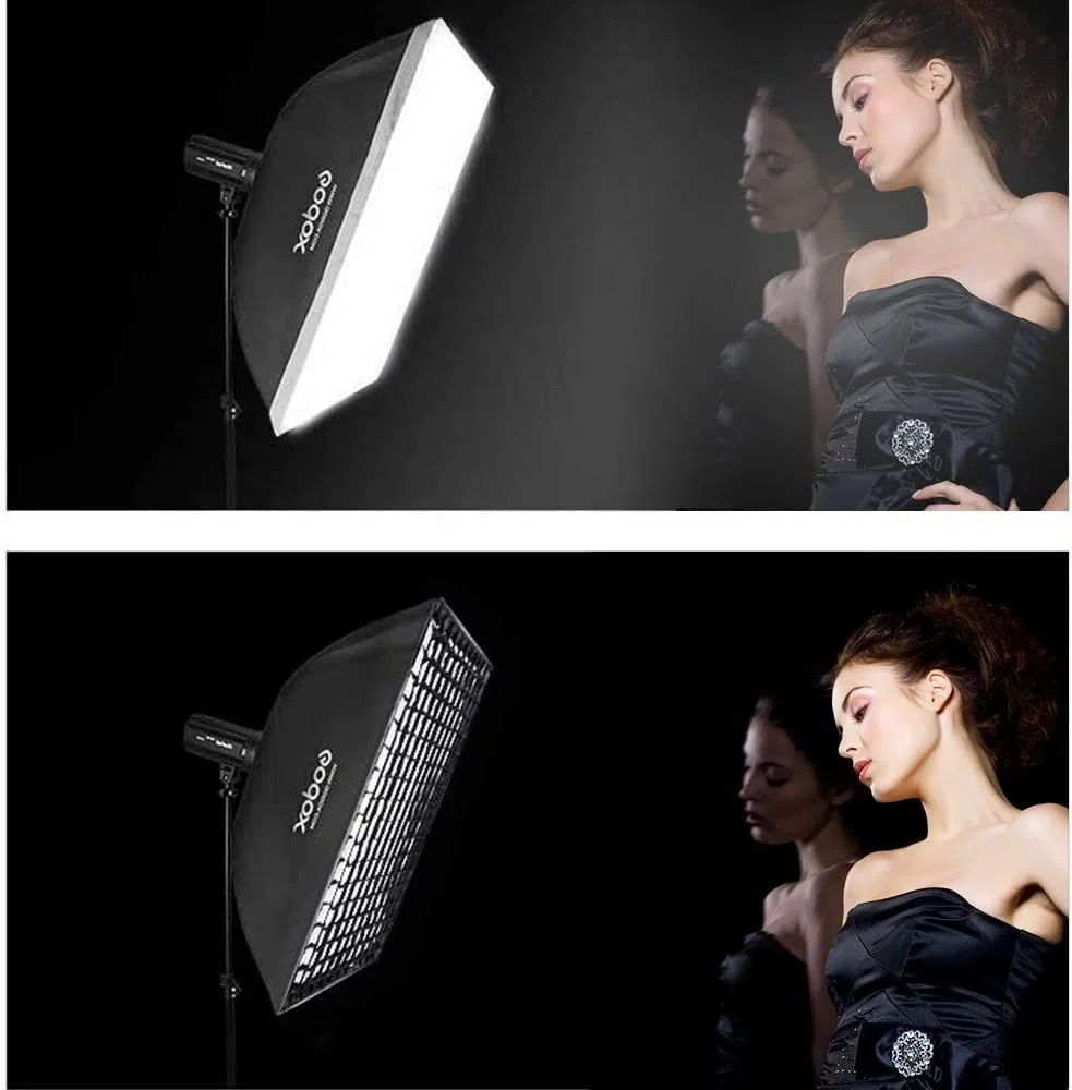 GODOX Softbox + Grid - 60X90cm Bowen's mount