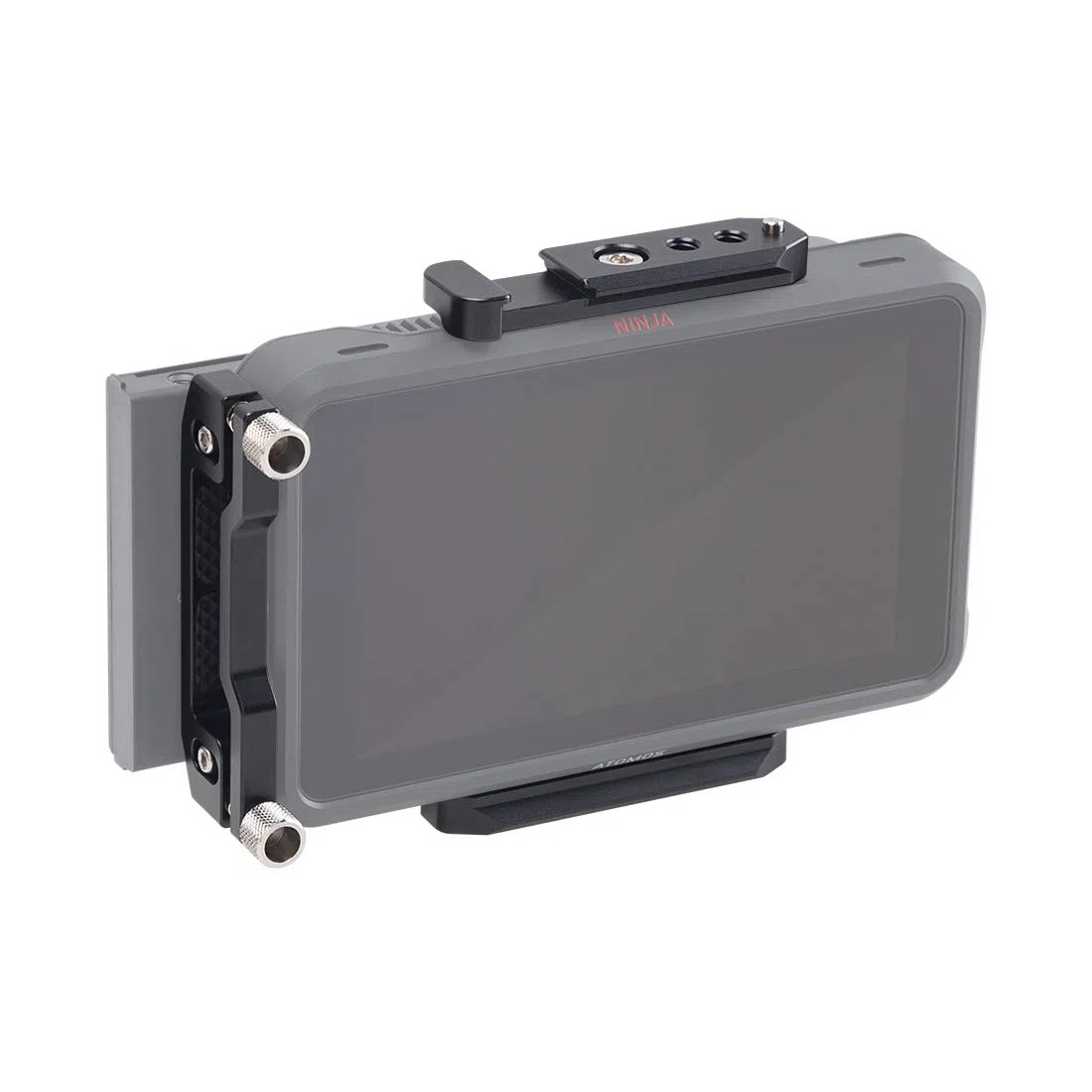 Nitze Mounting Plates Kit für Atomos Ninja V/Ninja V+, Ninja V Montageplatten Kit Einschließlich NATO Schienen und HDMI Kabelklemme – Ninja V-MPKIT