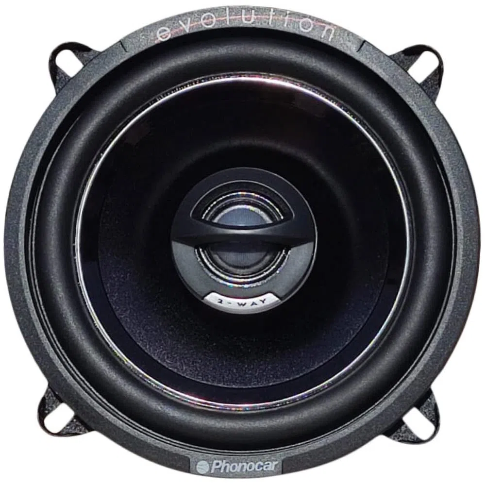 2 ALTOPARLANTI PHONOCAR EVOLUTION 02613 coassiali 2 vie da 13 cm 130 mm 5,25" di diametro da 40 watt rms 100 watt max 4 ohm 92 db, a coppia + 3 sticker omaggio