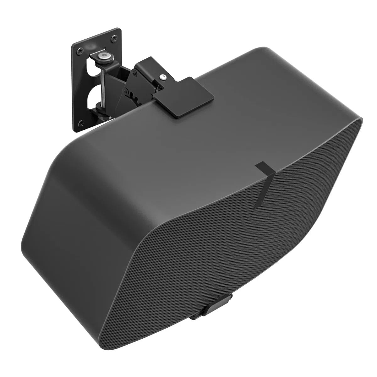 notiela Supporto da parete per altoparlanti inclinabile e orientabile per Sonos 5 e Play 5 - Supporto robusto per Sonos Five e Play 5 Gen 2, nero