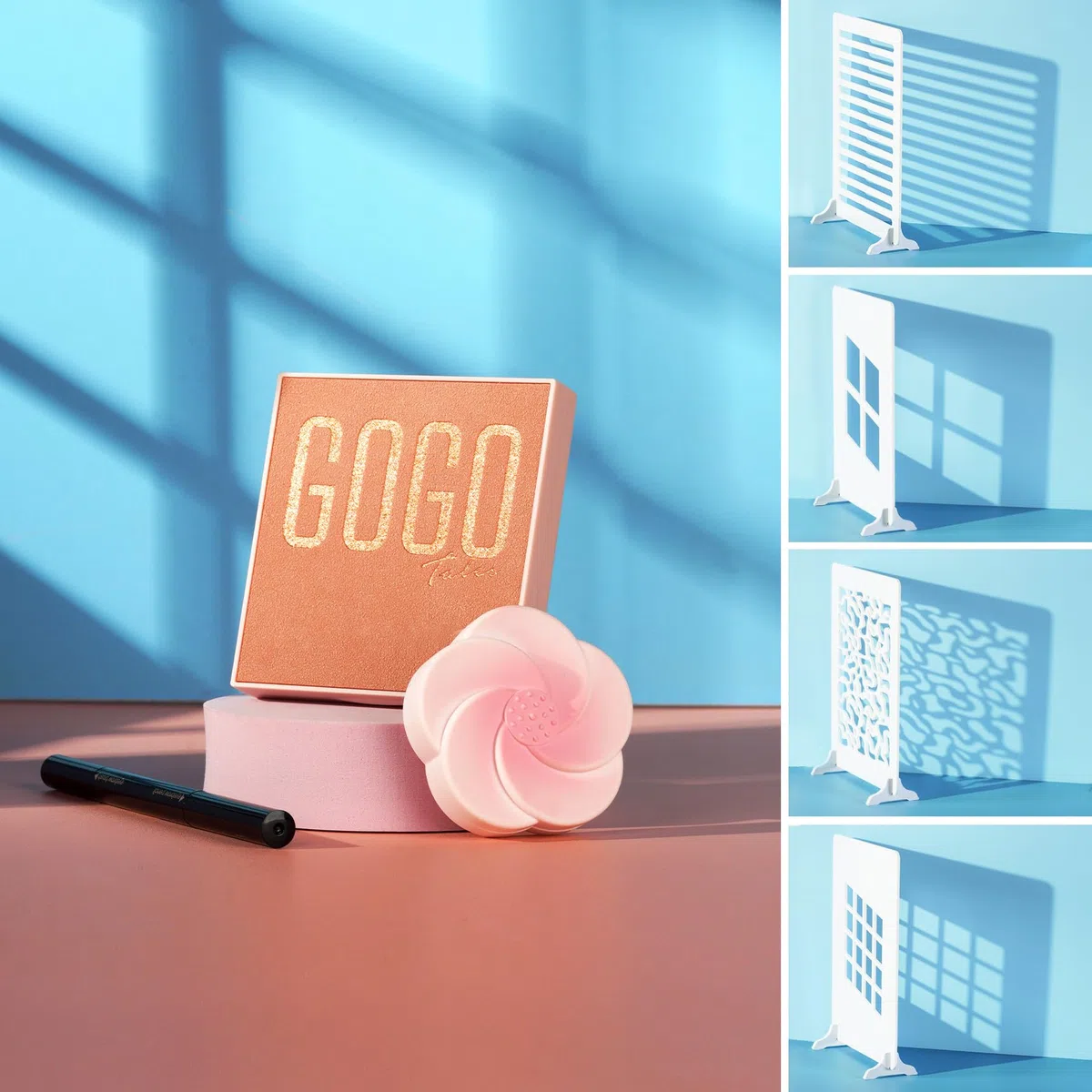4 pezzi accessori per la fotografia del prodotto, tavole luminose e ombra, 40 x 30 cm, adatte per alimenti, gioielli, cosmetici, artigianato e altri piccoli prodotti fotografia