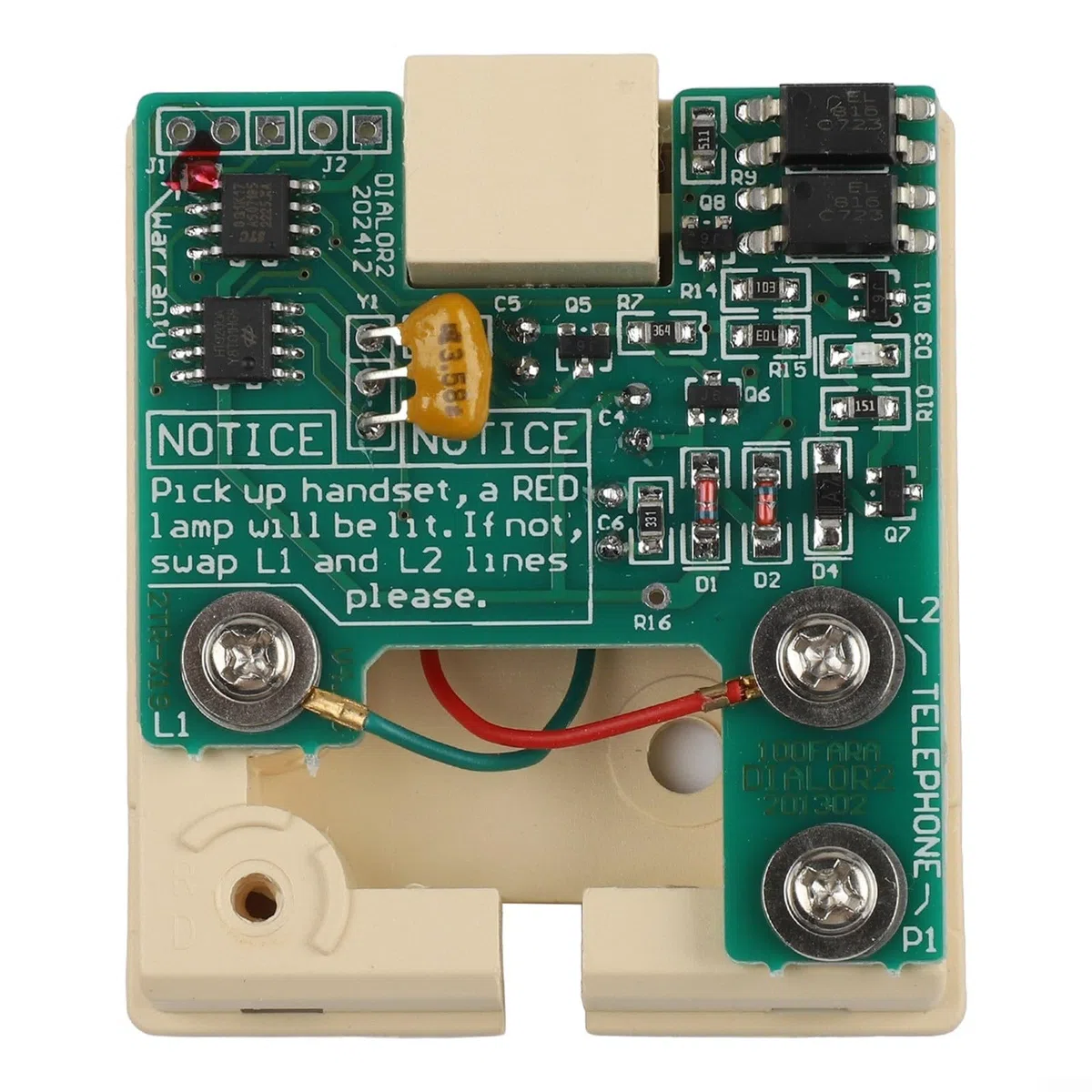 Modulo convertitore da impulso a telefoni rotanti, adattatore segnale telefonico vintage che consente quadranti vecchio stile su linee moderne
