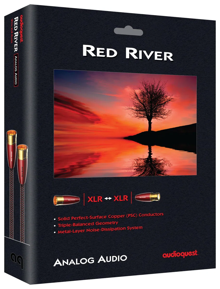 AudioQuest XLR PR RED RIVER da 1,5 m