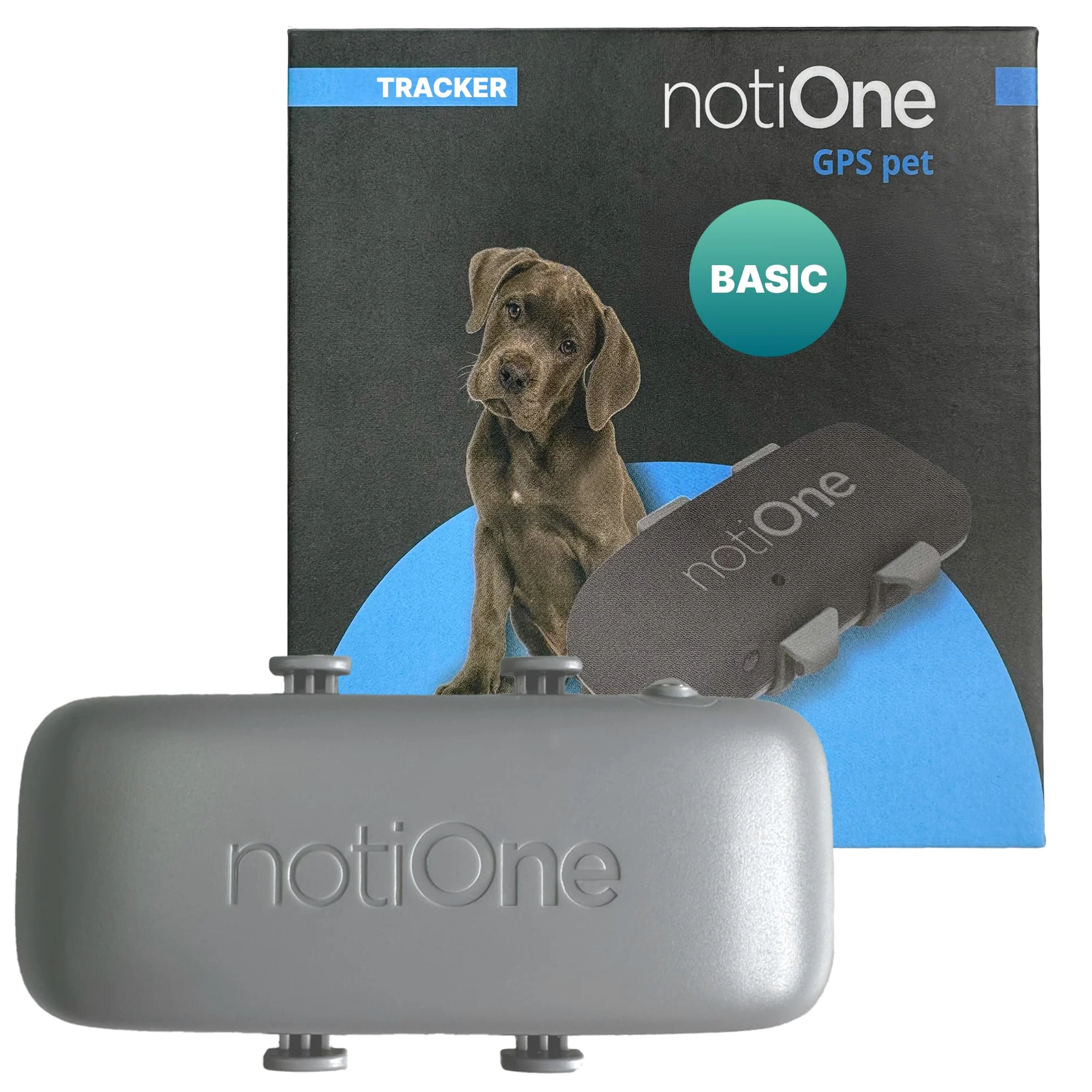 Localizzatore GPS per cani BASIC senza abbonamento | Mini localizzatore impermeabile per cani e gatti | Collare GPS cane - Funziona in un paese europeo a scelta