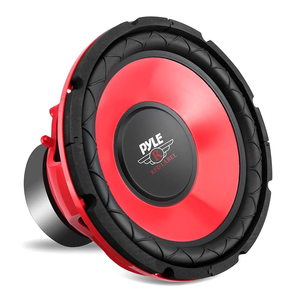 Pyle PLW10RD subwoofer per macchina Altoparlante per subwoofer 600 W