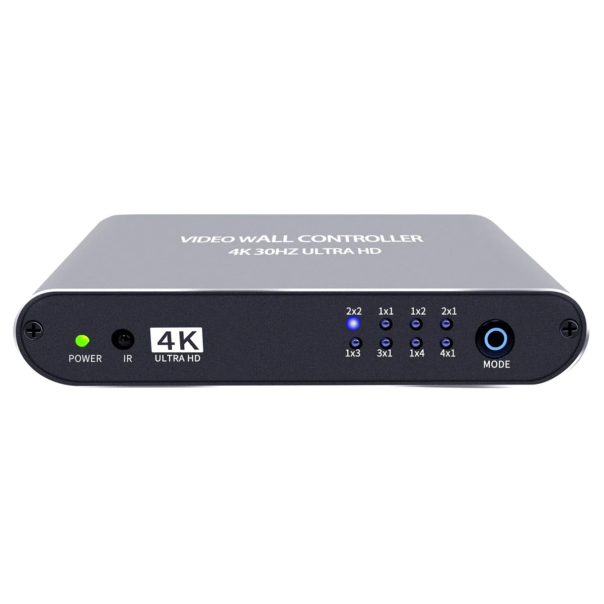 Controller video da parete 2x2 4K UHD TV Controller da parete 1X2 2X1 1X3 3X1 1X4 4X1 Supporto 4K30 HDMI Input per max 4 TV Splicing Display