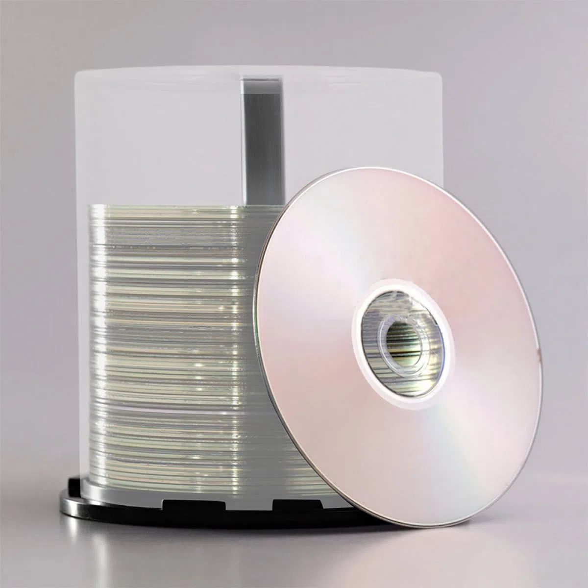 Didiseaon Contenitori per Dvd in Plastica Pp 5 Pezzi Capacità 100 Dischi Design Trasparente Minimalista per Organizzazione CD in Ufficio e Casa