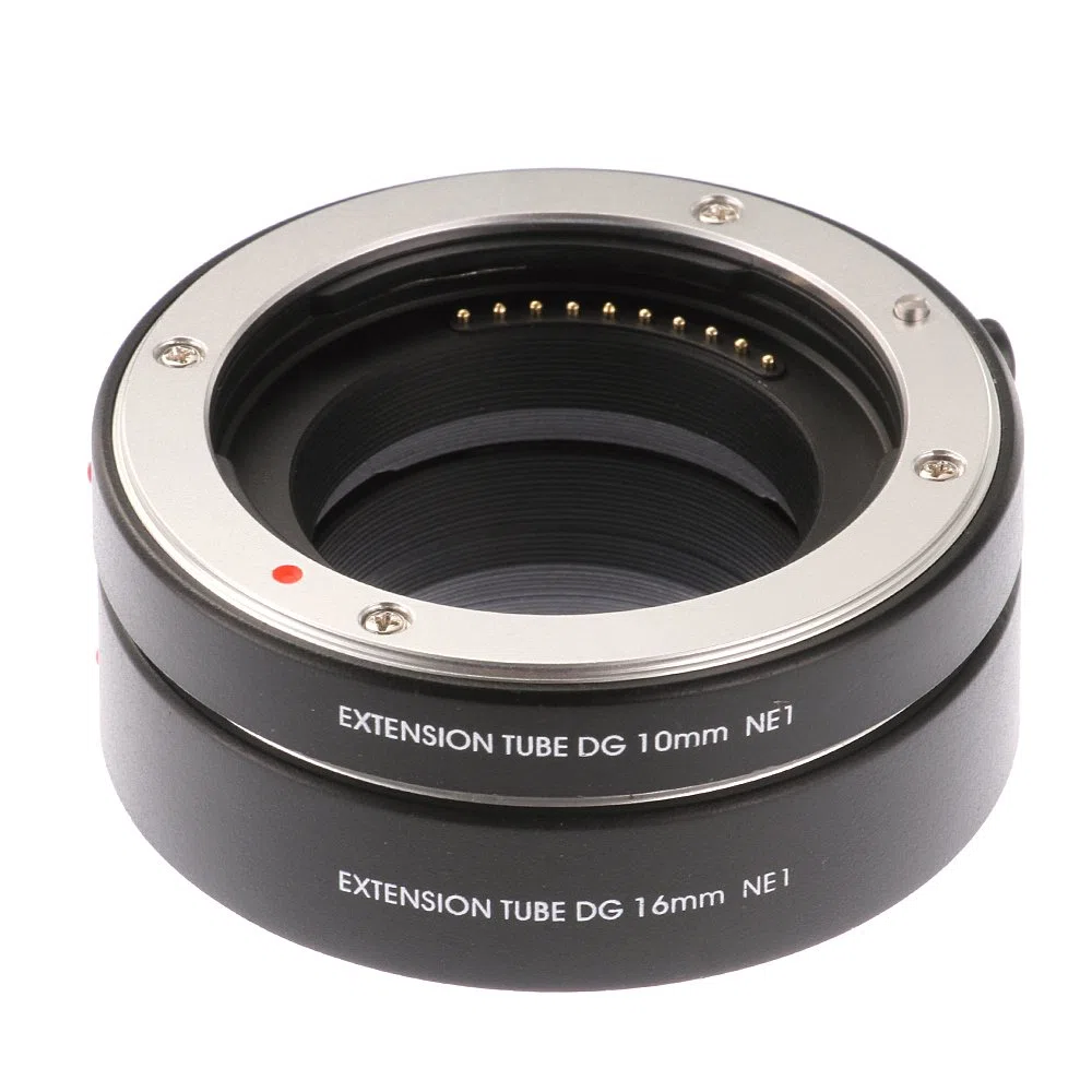 Ruili - Set di tubi di prolunga per messa a fuoco automatica, 10 mm, 16 mm, per fotocamere Sony NEX E-mount NEX 3 3N 5 5N 5R A6000 A6300 A6500 A5100 A5000 A3500 A9 A7 A7S A7SII A7R A7R A7R RII