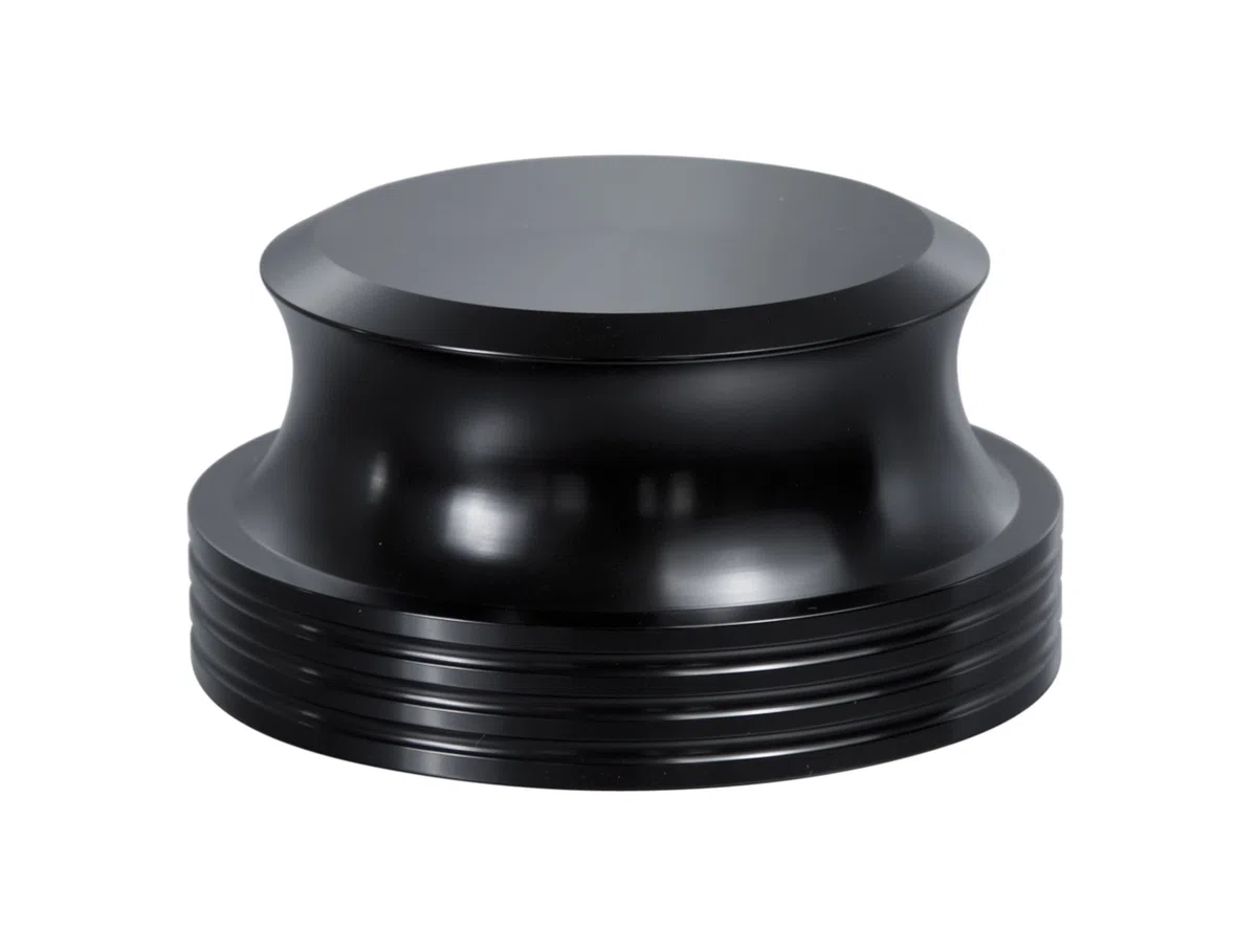 Dynavox PST420 stabilizzatore per giradischi, peso di appoggio in alluminio per giradischi, peso 420 g, colore nero