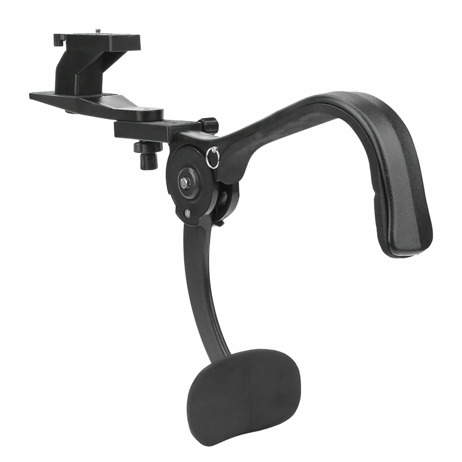 Supporto per Spalla Supporto SR-500 Nero Cinghia per Fotocamera DSLR per Esterni Fotografia Spalla Ammortizzatore Supporto per Staffa Stabilizzatore Rig