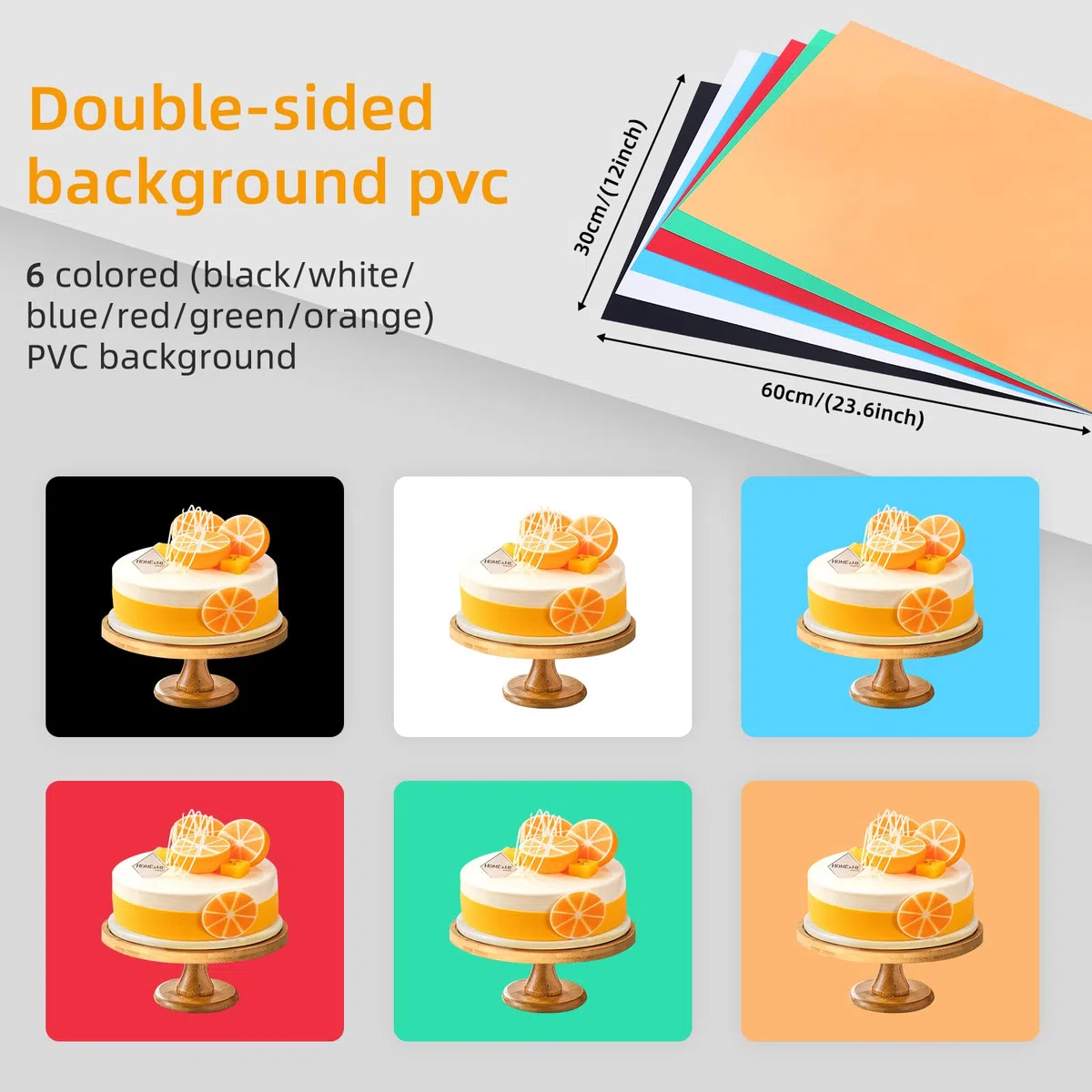 Lightdow Light Box Fotografia, 30 cm/12 "x12" Kit portatile mini tenda da tiro con 120 luci LED dimmerabili e 6 sfondi, cabina fotografica per piccoli prodotti, gioielli