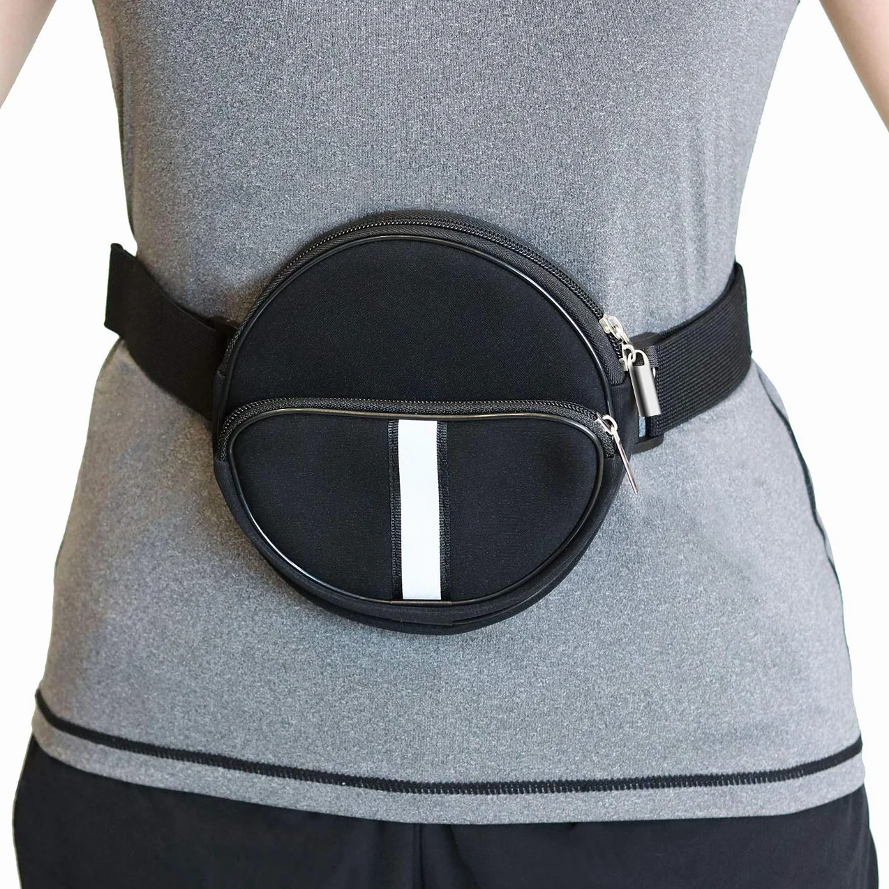 Custodia portatile per lettore CD, impermeabile, con cinturino da polso, compatibile con lettore CD portatile HOTT/Gueray/Naviskauto/Jinhoo/Jensen/Monodeal e altro (6,5 pollici)., nero, Compatibile,