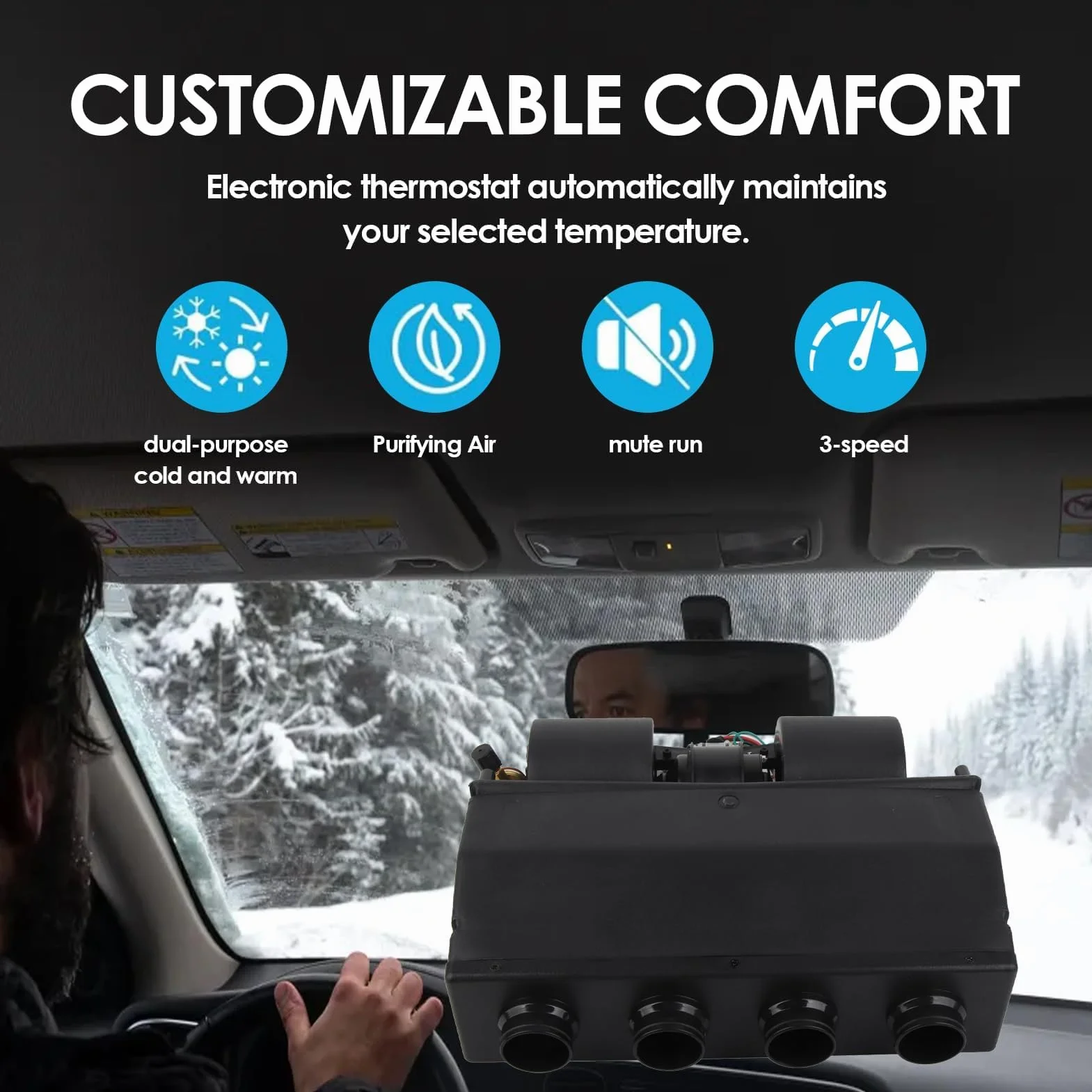 Aramox Griglia per Barra per Auto, Griglia per Altoparlante per Auto Protezione per Protezione per Altoparlante Saldata Antiossidante in Ferro a 4 Barre Universale per Subwoofer (14,4