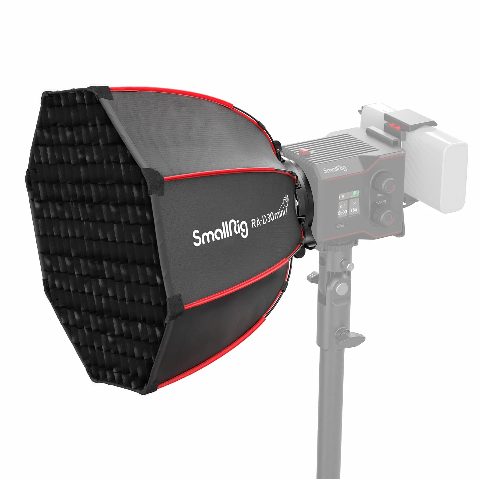 SMALLRIG RA-D30 Mini Softbox Parabolico con Sgancio Rapido, Softbox da 29 cm Compatibile con la Lampada Video LED COB SMALLRIG RC 60B 4376/4518-4358