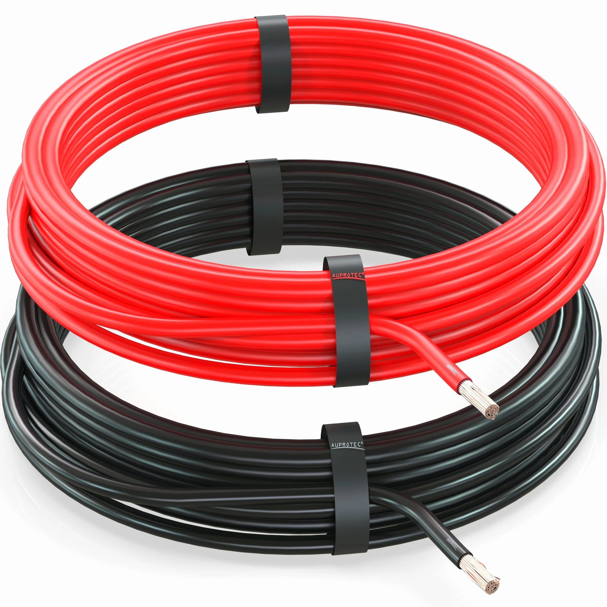 AUPROTEC Cavo per veicoli 6,0 mm² Set 2 colori da 5m FLRY-B in anello