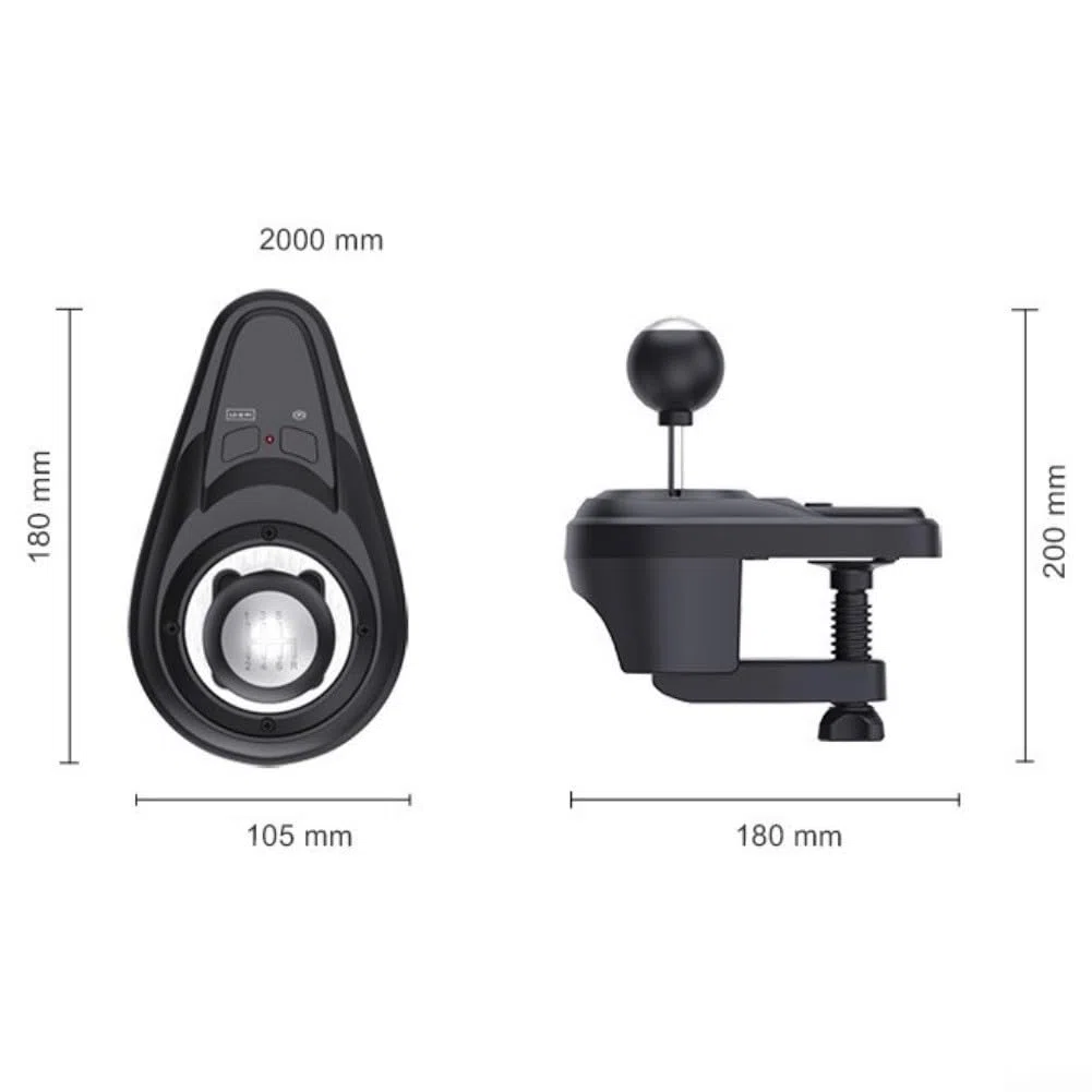 Supporto per ingranaggi da corsa, cambio sequenziale 6+1 per Ultimate Gaming, PXN-A7 cambio manuale per volante Z7