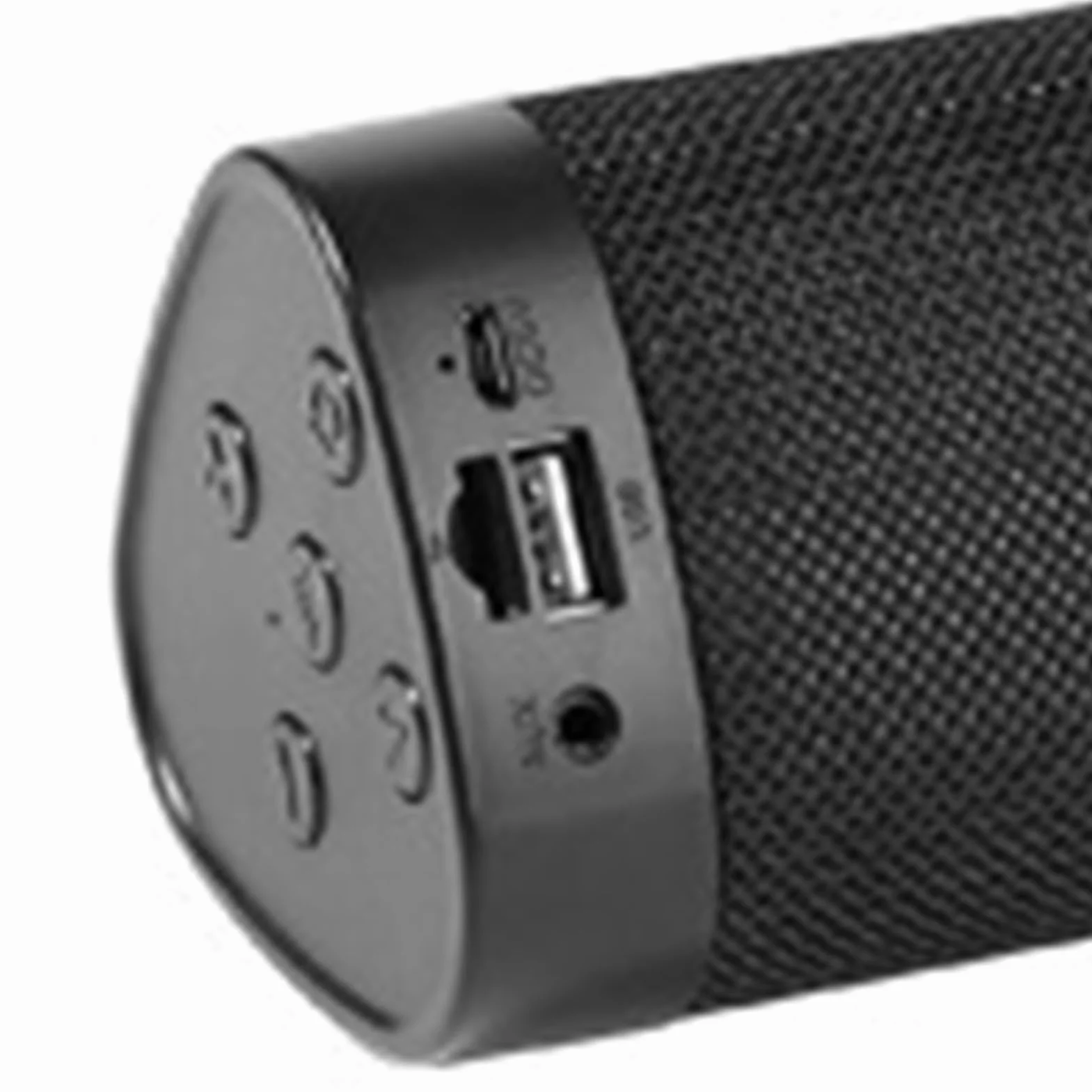 Barra Audio Bluetooth, Altoparlante Wireless con Subwoofer Integrato, Barra Audio per PC Domestico da 17 Pollici, Tempo di Riproduzione Lungo, Controllo Pulsanti, per Computer, TV
