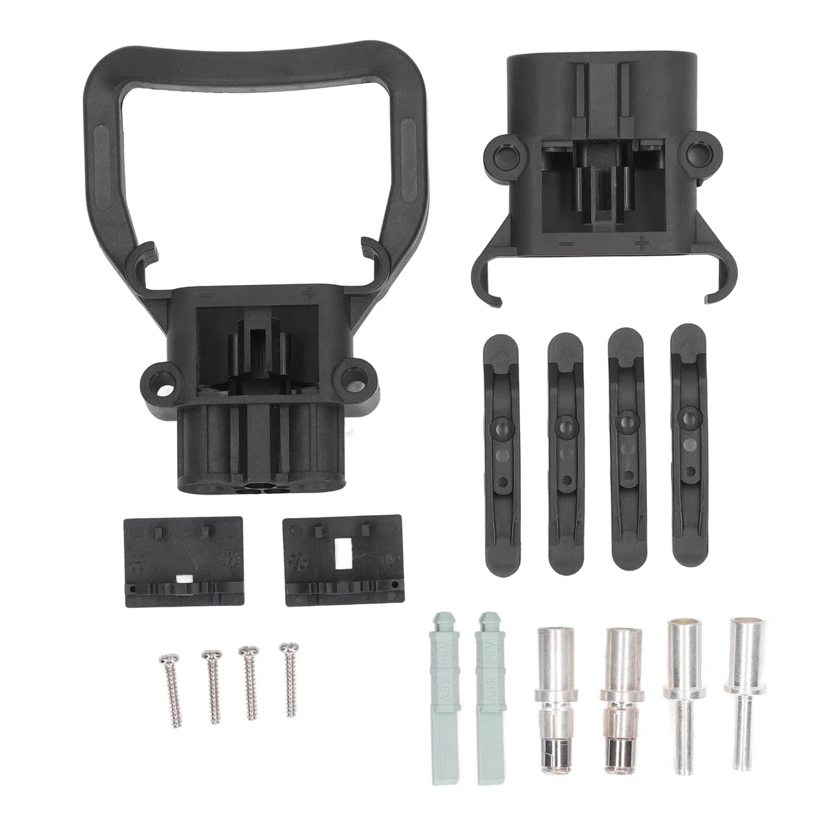 Connettore di Alimentazione del Carrello Elevatore Spina di Ricarica della Batteria da 80 A Connettore della Batteria Spina Maschio e Spina Femmina con Terminale