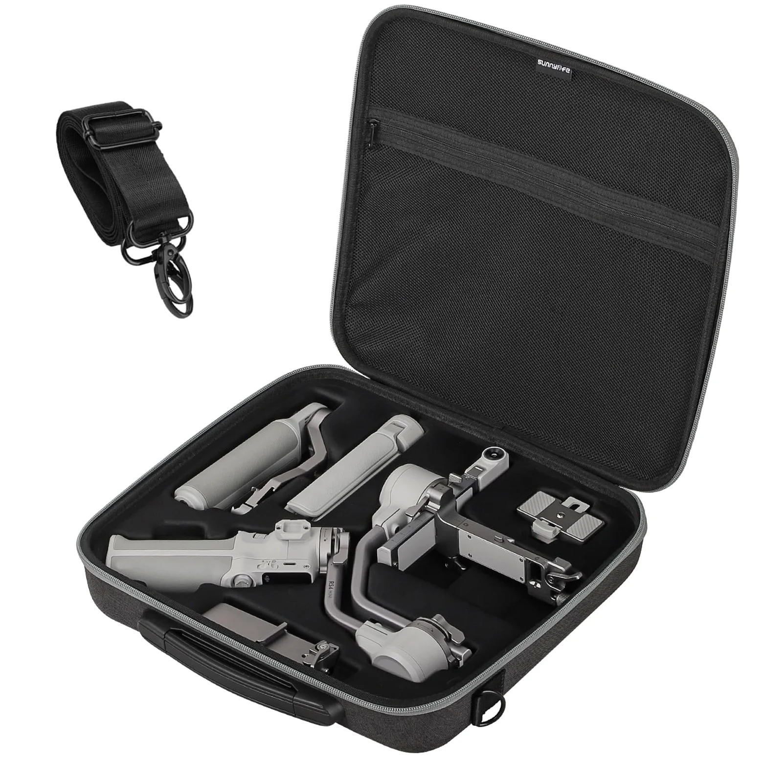 Borsa portatile per DJI RS 4 Mini, borsa a tracolla portatile, custodia rigida da viaggio, compatibile con DJI Ronin RS4 Mini portatile a 3 assi Stabilizzatore Gimbal