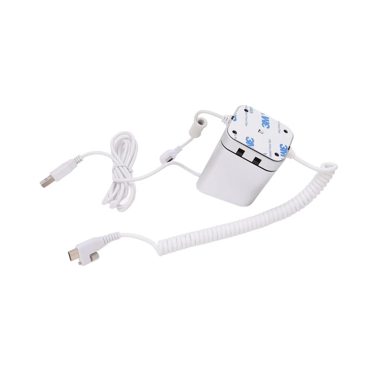 Porta micro USB Espositore per Telefono Cellulare Antifurto, con Allarme di Sicurezza 95-120 DB, Supporto per Telefono Antifurto per Sale Espositive, Negozio (per Android)