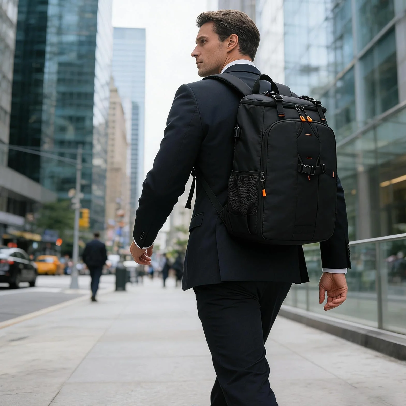 Generico Zaino per Fotocamera,Zaino Impermeabile Capiente con Scomparto per Laptop - Borsa da Viaggio per Fotocamera,per Uomo Donna Fotografia Outdoor Escursione Avventura