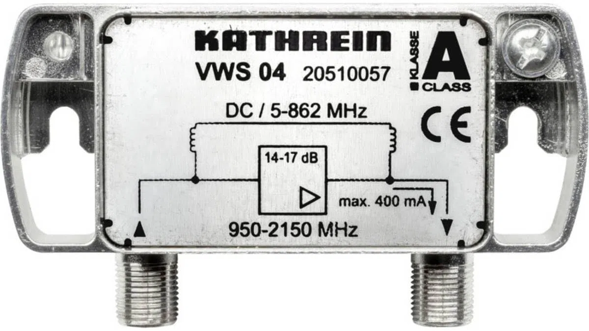 Kathrein VWS 04 satellitare amplificatore IF 14-17 dB
