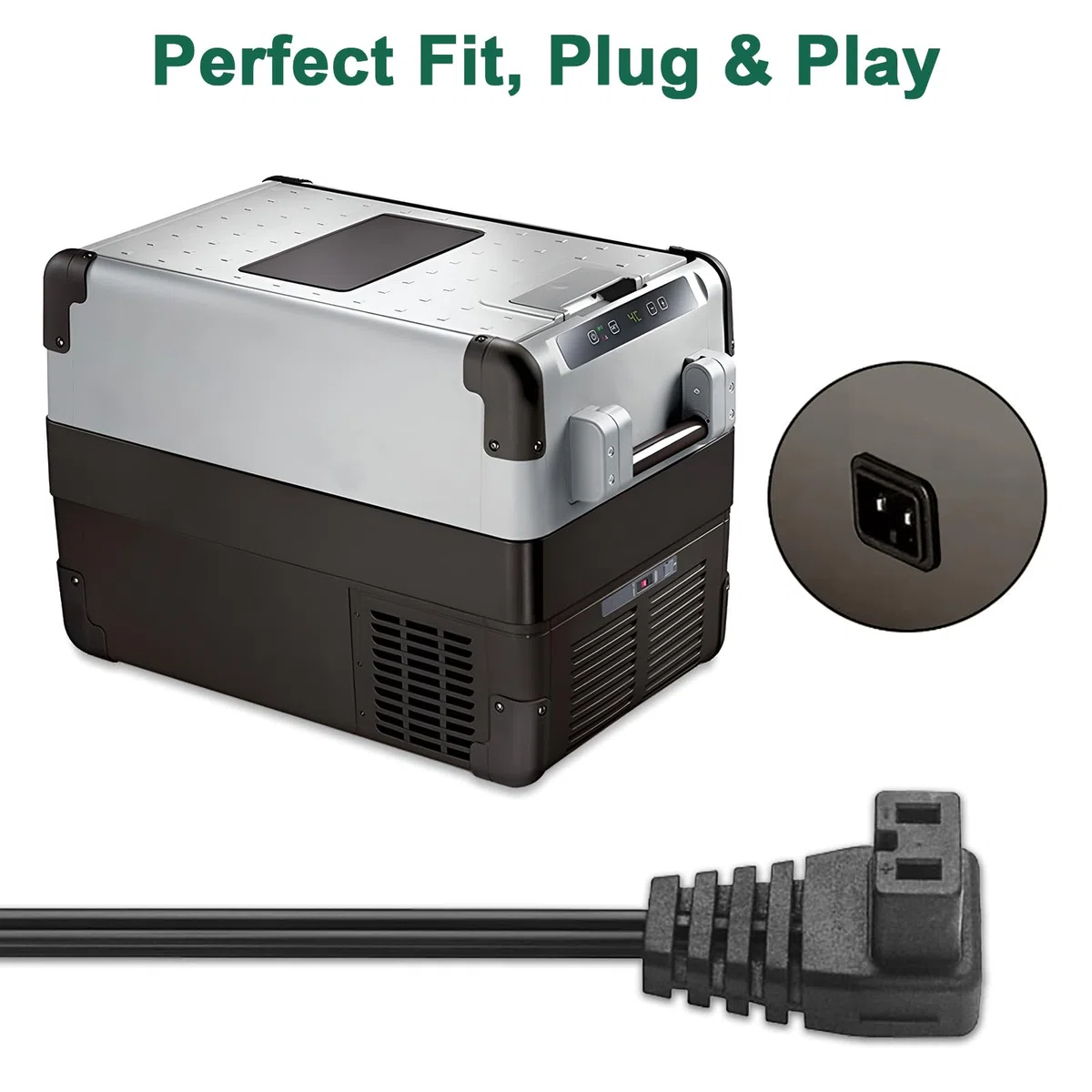 Alimentatore di rete per frigorifero, 14,5 V, 6 A, 87 W, compatibile con compressore Dometic CFX3 Waeco CDF-26 CFX-35 CF-50 Alpicool ARB ICECO, cavo di ricambio 100 V-240 V AC DC