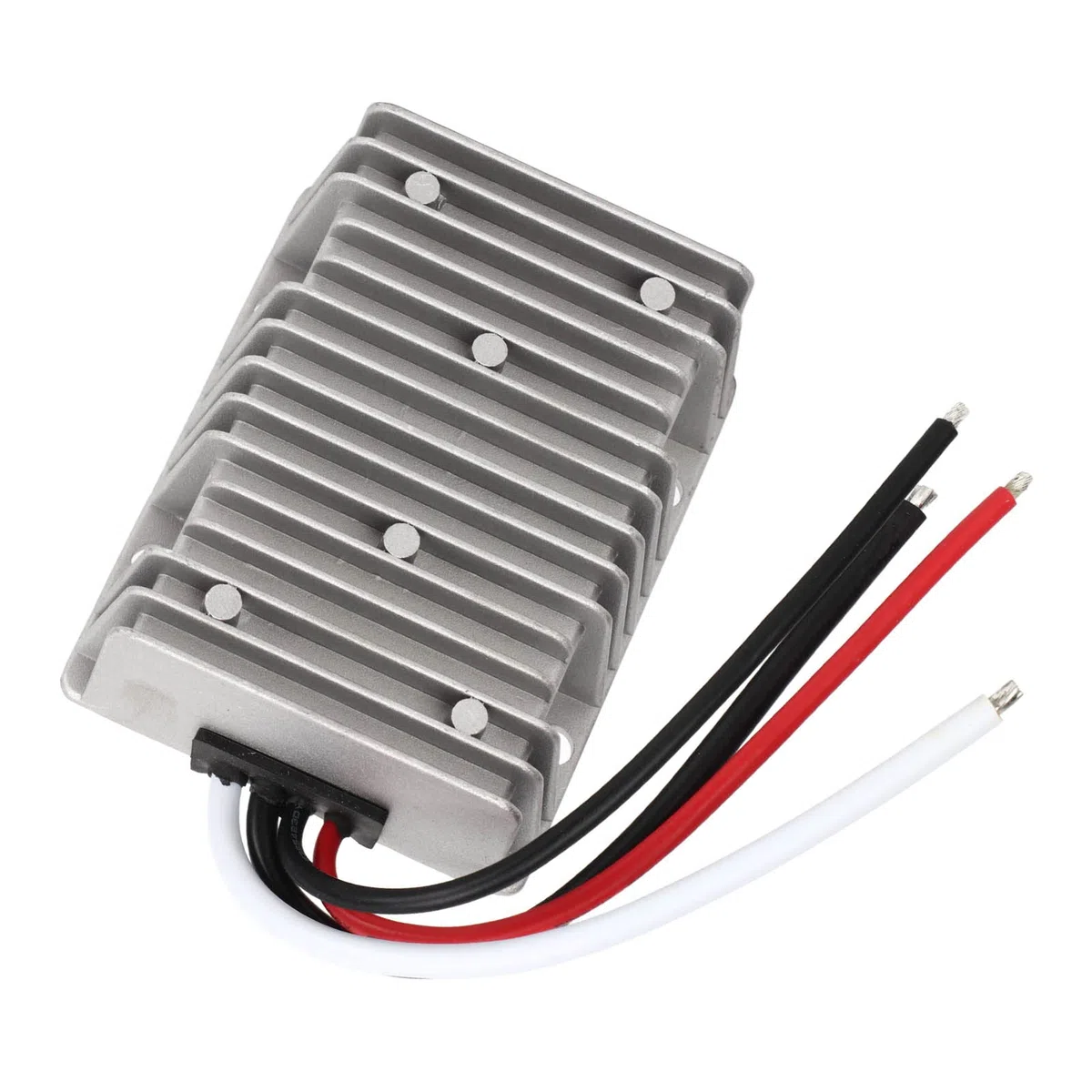 Aramox Convertitore Riduttore di Tensione, Regolatore Convertitore di Tensione da 24V a 13,8V 40A 552W IP68 Impermeabile per Automobili Navi Yacht Strumenti Ferroviari