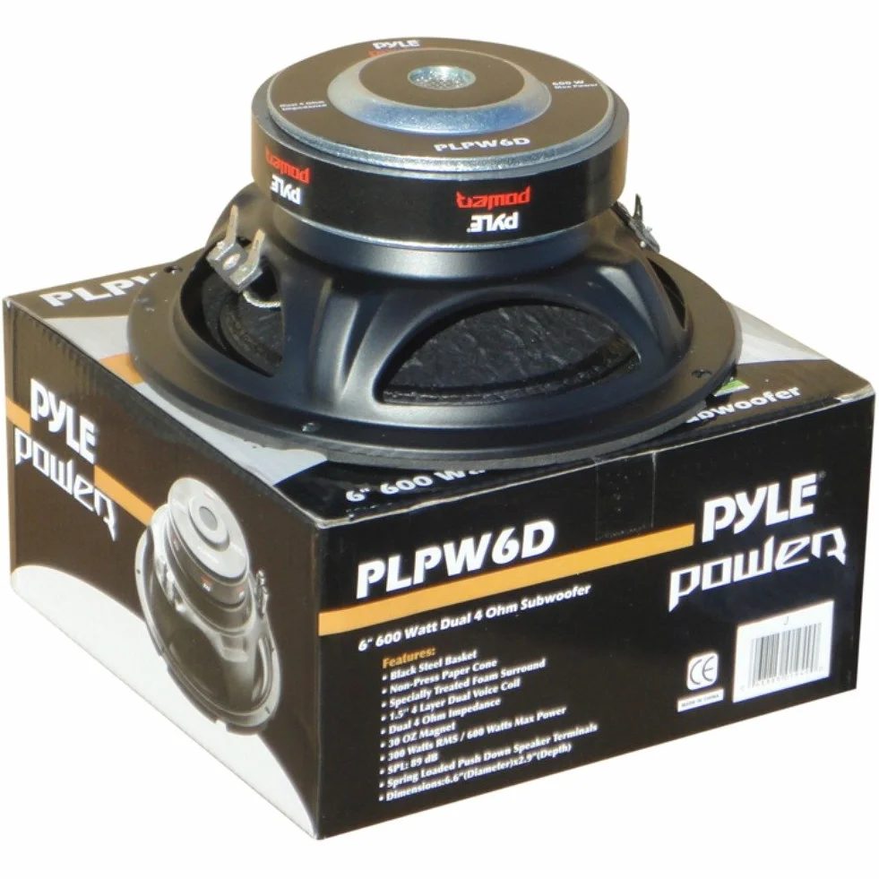 SUBWOOFER PYLE PLPW6D 16,50 CM 6,5" 165 MM