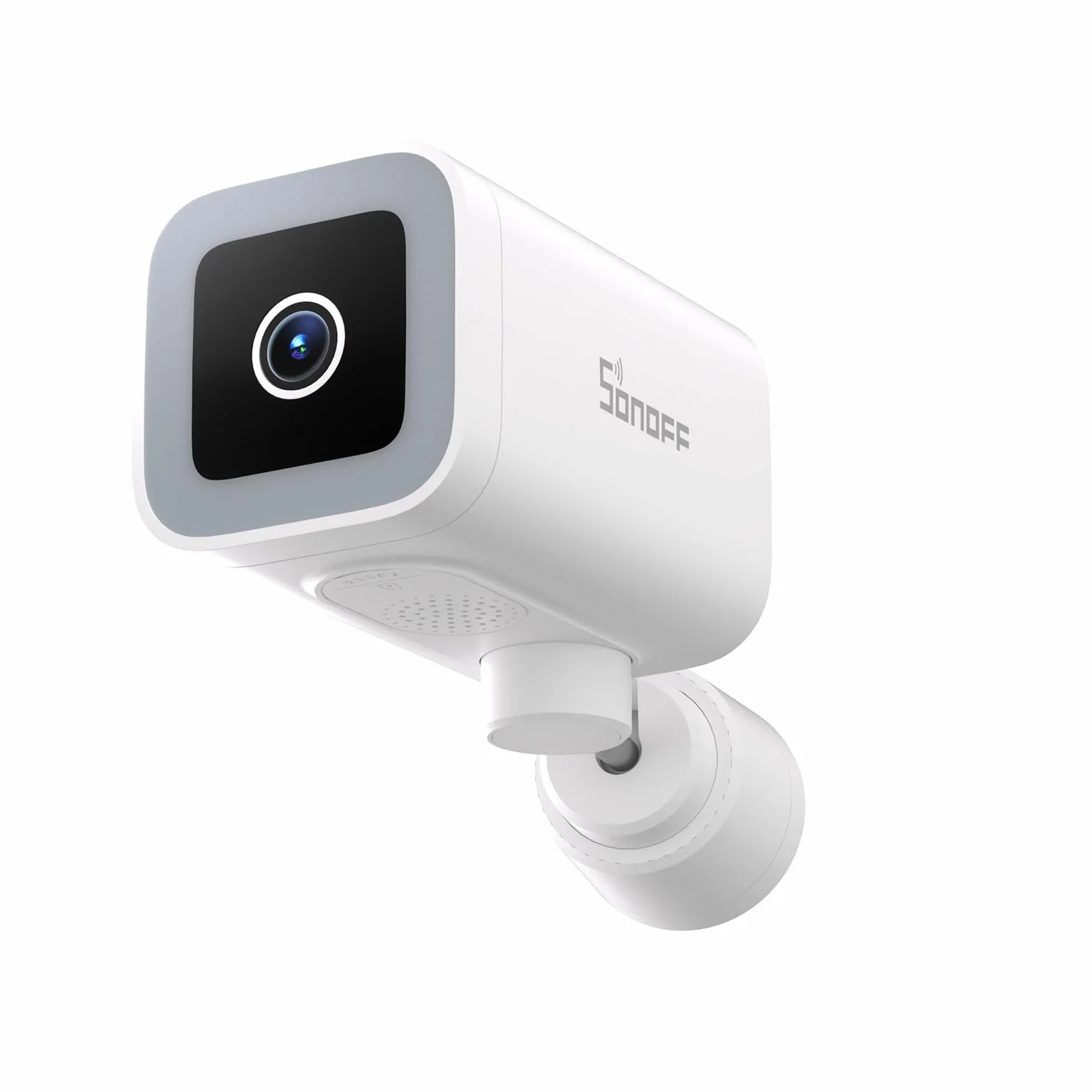 SONOFF CAM-B1P Telecamera di Sicurezza Esterna 2K HD, Visione Notturna a Colori, 180° Panorama, AI Rilevamento Tracciamento, IP65 Impermeabile, Audio Bidirezionale, Compatibile Smart Home