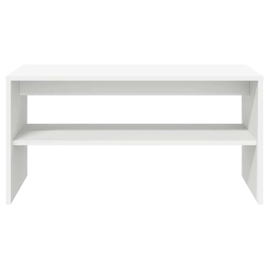 vidaXL Mobile TV e Console TV, Bianco, 60 x 40 x 40 cm, Legno Tecnico, Multifunzionale