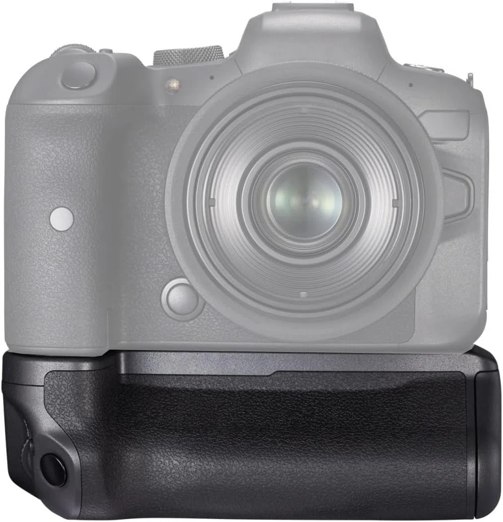 QUMOX BG-R10 R5 R6 Impugnatura Batteria Verticale Multi-funzione Power Pack come Sostituzione per la Fotocamera Canon EOS R5 R6 R5C R6 Mark II (Non per RP/R) Compatibile con Batteria LP-E6NH