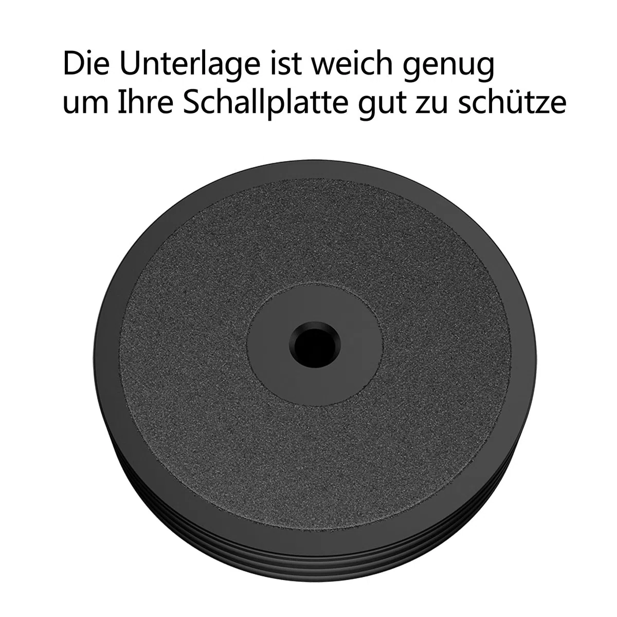Stabilizzatore di Peso, Peso Stabilizzatore Giradischi, Stabilizzatore Per Registratori HiFi, Piatto Girevole in Vinile LP (nero)