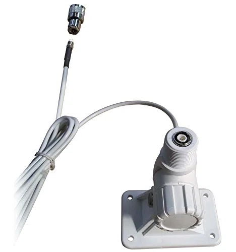C-9054-Supporti per antenne, Colore: Grigio