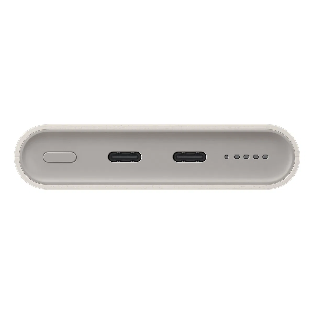 Samsung Caricabatterie Portatile Wireless, Power Bank Super Fast Charging 25W 10.000 mAh, 2 porte di ricarica USB-C e ricarica Wireless, Beige