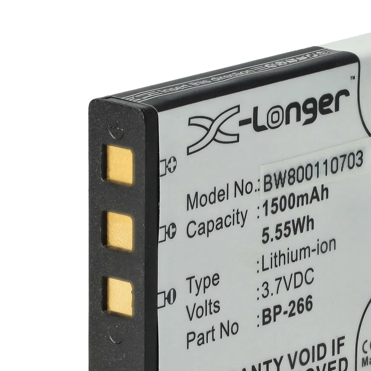 vhbw batteria sostituisce Icom BP-266 per radio (1500mAh, 3,7V, Li-Ion)