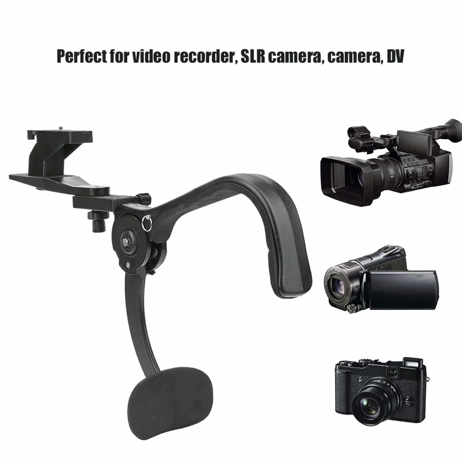 Supporto per Spalla per Fotocamera SR 500, Staffa Ammortizzante per Spalla Fotografica, Staffa Ammortizzatore per Spalla Fotografica, Supporto per Stabilizzatore di Supporto,