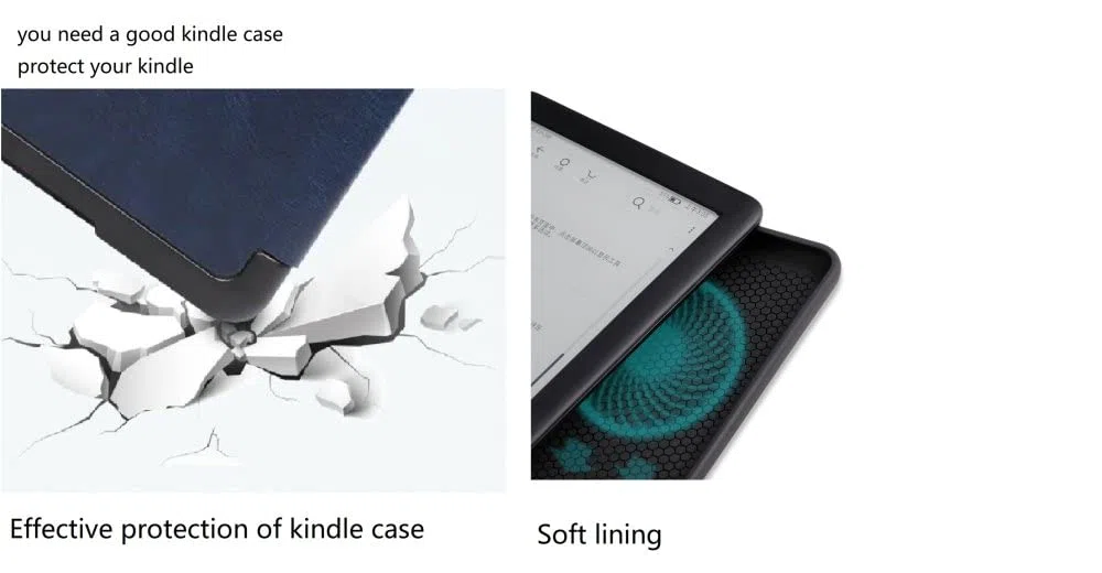 Custodia Protettiva Slimshell per Tutti i Nuovi Kindle 6 Pollici (11a Generazione, Versione 2022), Non Si Adatta a Kindle Paperwhite e Kindle 2019, Paesaggio Dipinto a Olio