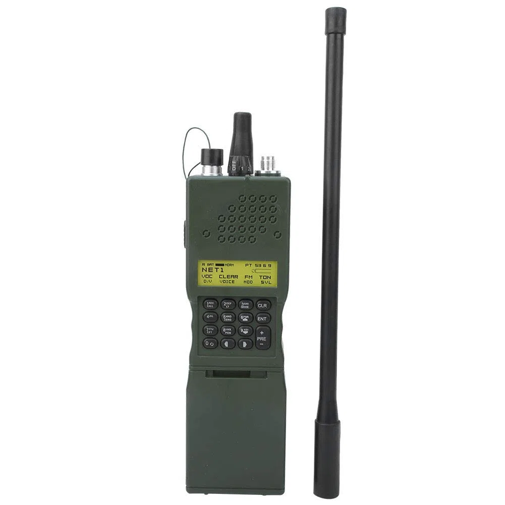 Z020/PRC-152 Dummy Radio Case Model, Fittizia Talkie Guscio No Funzione Solido E Realistico Alloggiamento Walkie Modello Rimovibile Antenna Comunicazione Scatola Adatto Airsoft Esterno Cosplay