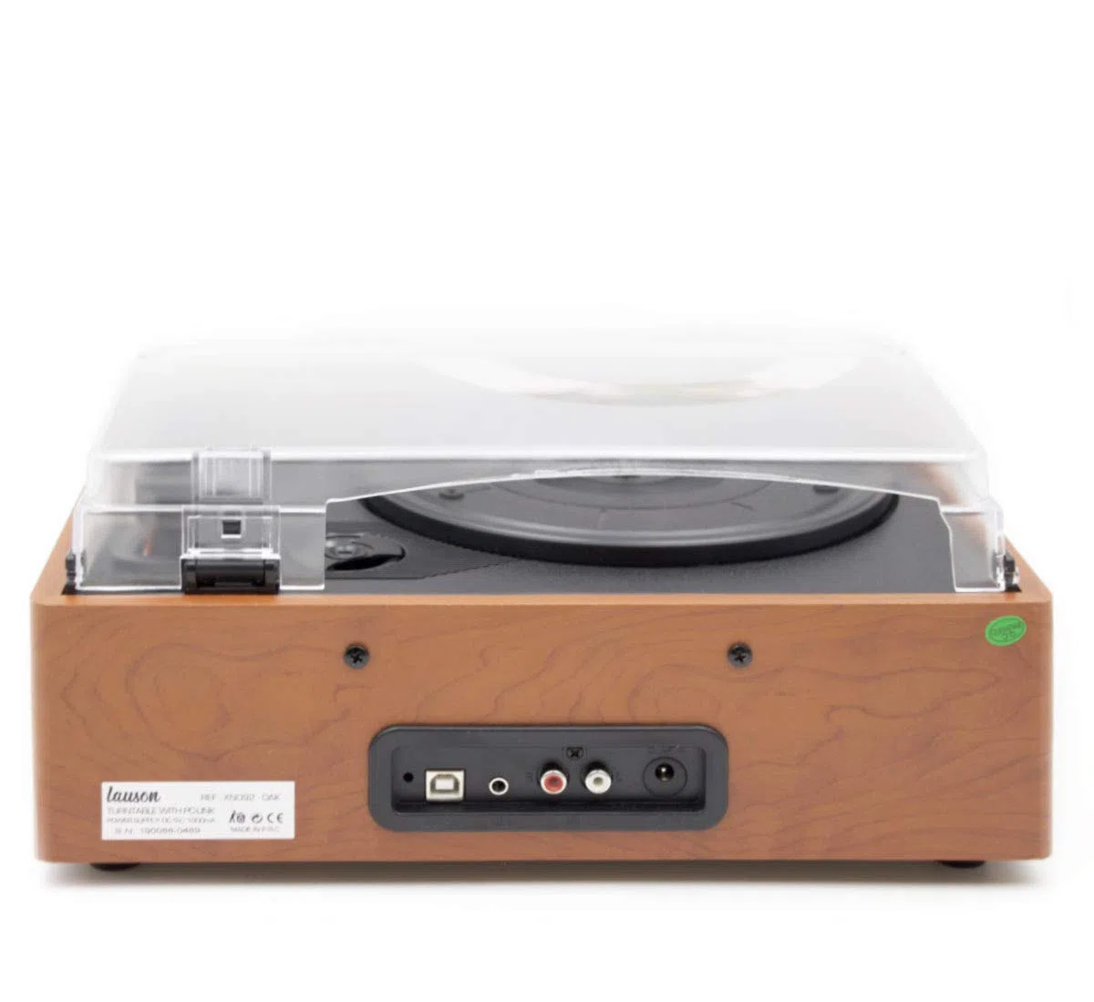 XN092 Giradischi in Vinile Vintage con Bluetooth e Altoparlanti Integrati Codifica della Funzione di Registrazione PC-Link Lettore vinile a 3 velocità 33, 45, 78 (Rovere)