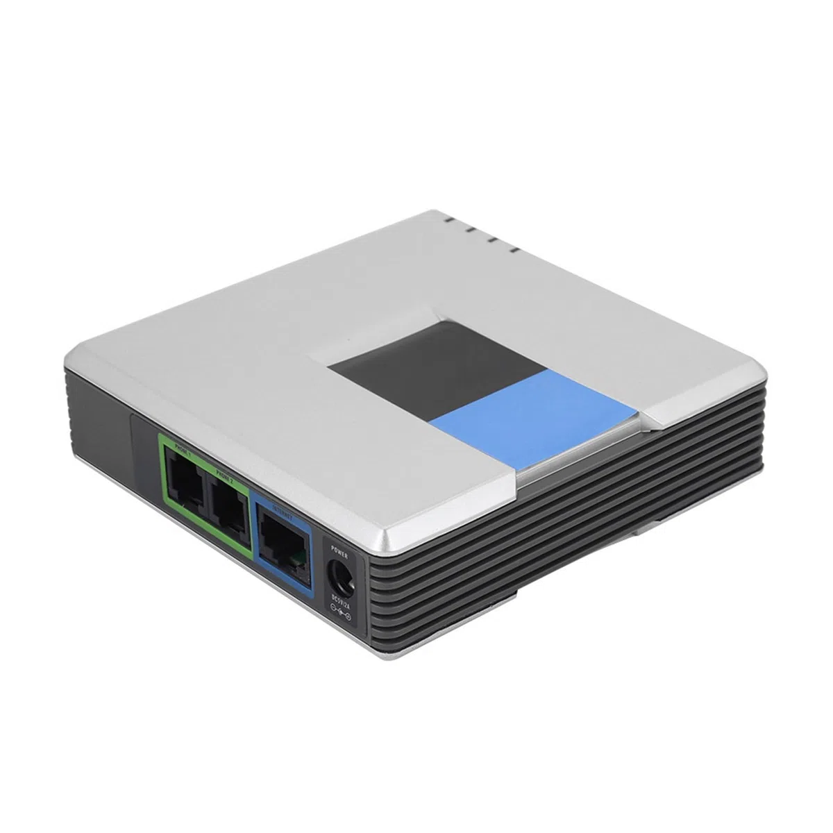 Gateway VoIP Sbloccato, PAP2T NA PAP2T 2 Porte Adattatore Telefonico Internet con Cavo di Rete, per PAP2T, Supporto Protocollo SIP V2 (EU)