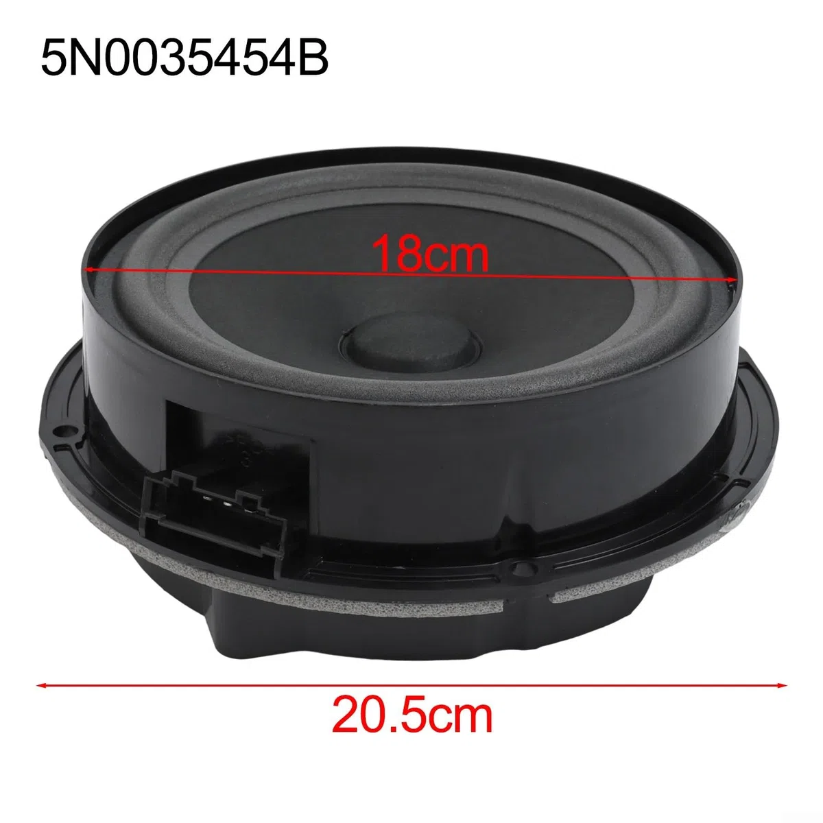 Altoparlante Woofer in stile OEM per Tiguan 2009 2010 2011 2012 2013 2014 2015 2016 2017 2018 2019 Sostituzione anteriore posteriore (anteriore)