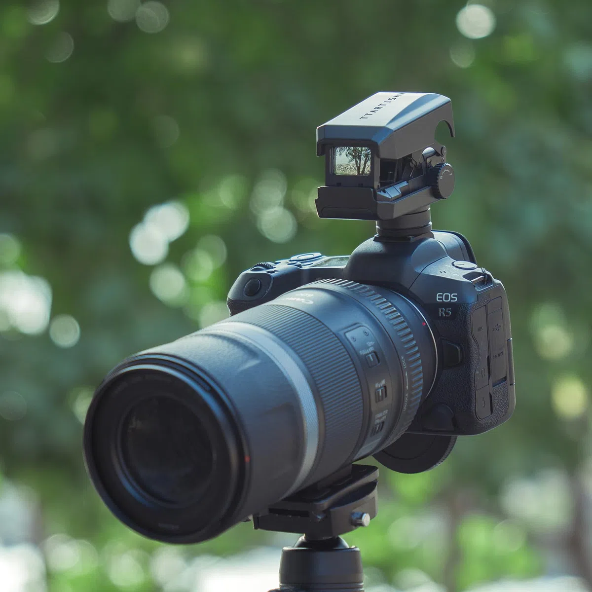 TTARTISAN Telecamera Dot Sight per teleobiettivo Fotografia Peso leggero con Cold Shoe Mount (senza batteria CR2032)