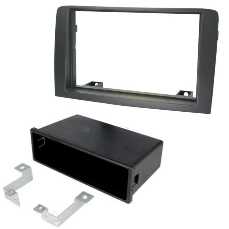 Sound way - Kit Montaggio Adattatore Autoradio, Mascherina 1 DIN / 2 DIN Compatibile con Fiat Idea/Lancia Musa