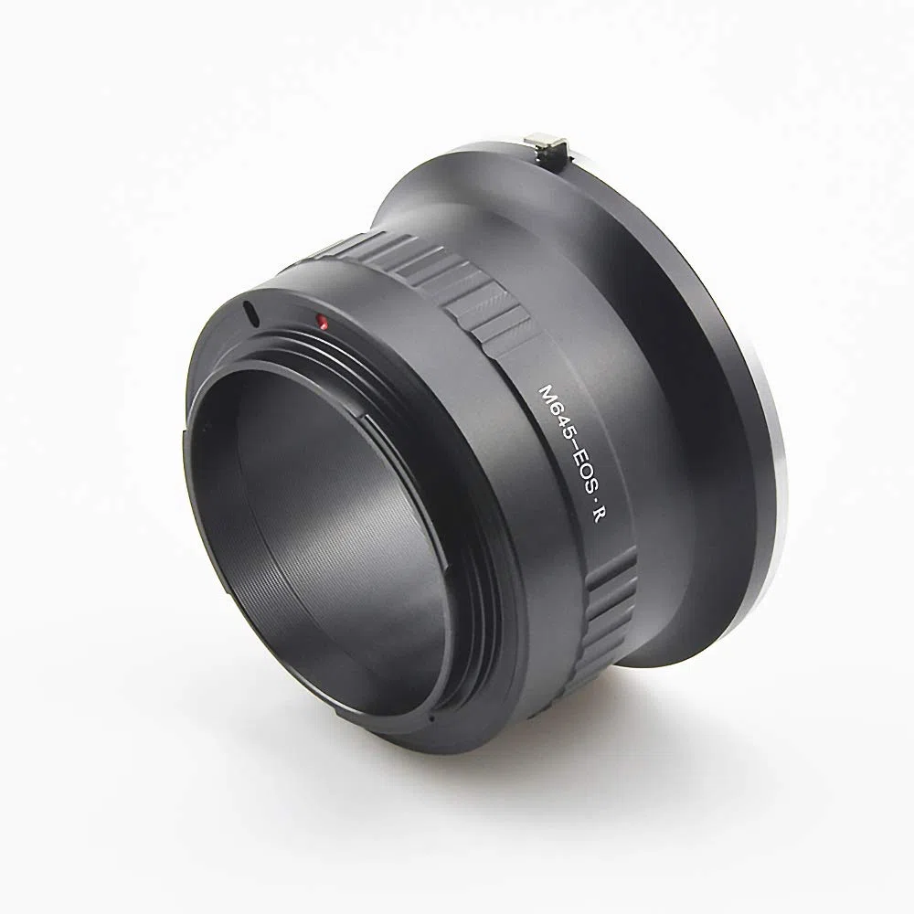 Mamiya 645-EOS R,Adattatore per obiettivo Mamiya 645 M645, compatibile con fotocamera EOS RF RP,M645 a EOS R