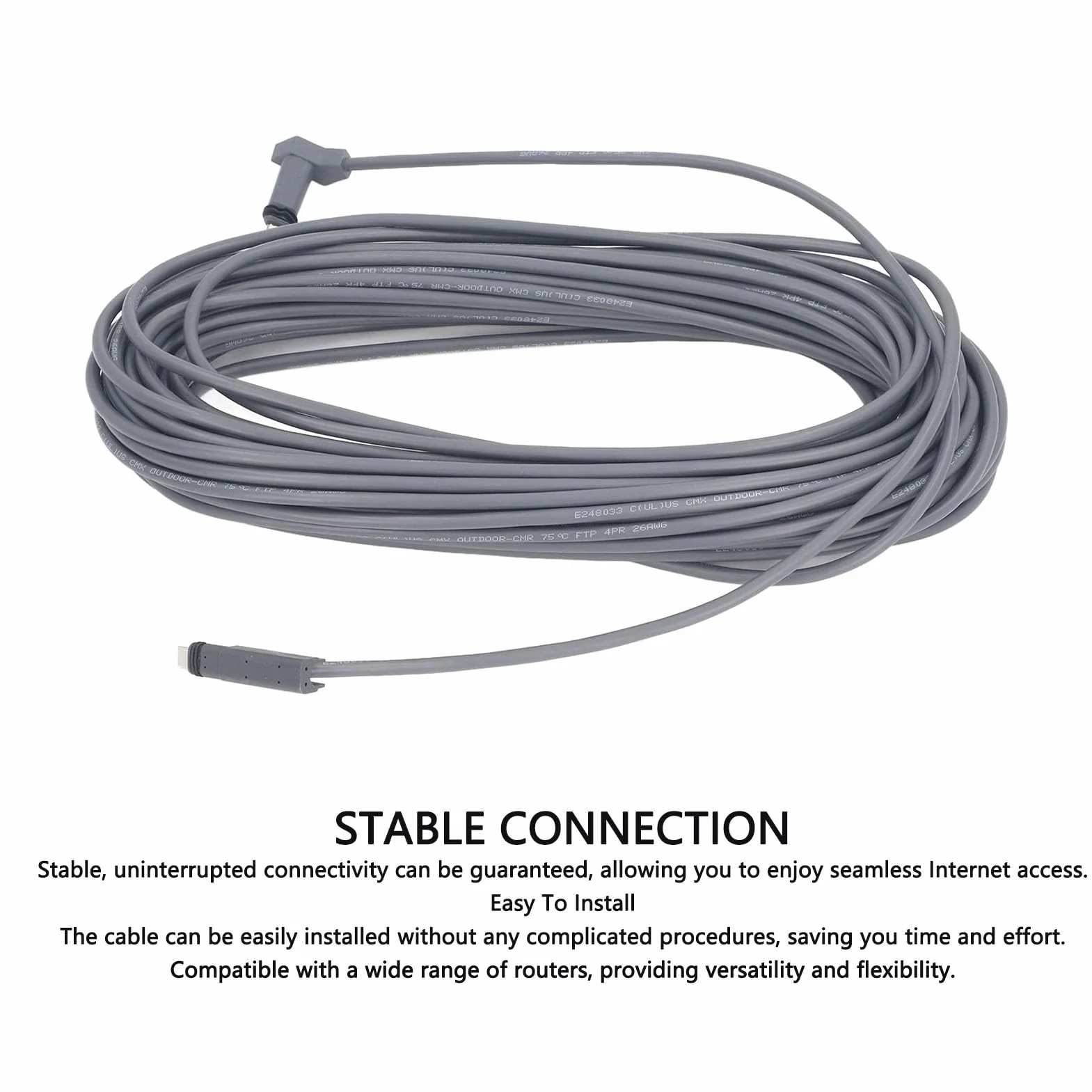 Cavo V2 - Sostitutivo Satellitare Rettangolare Multifunzionale 30ft