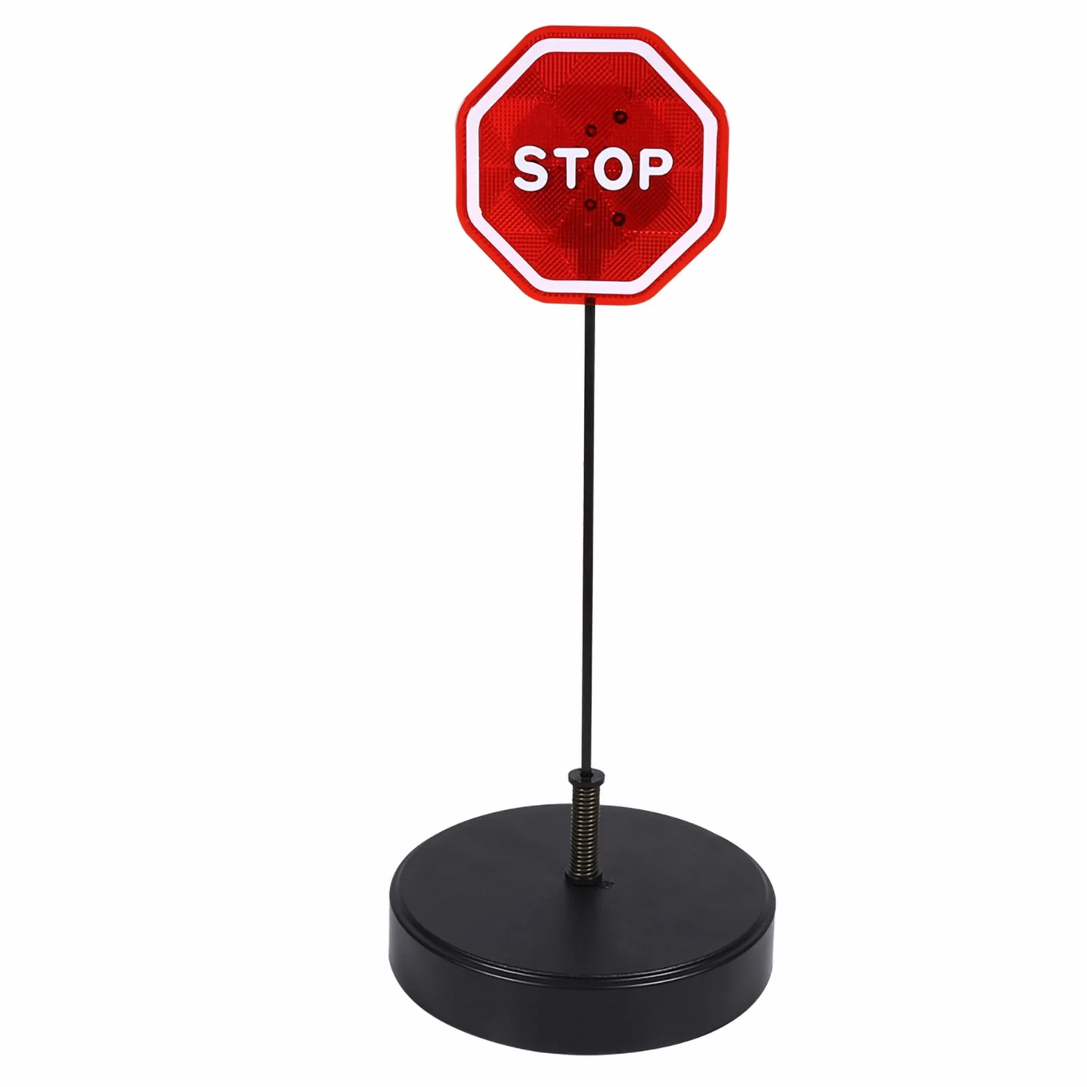Sensore di Arresto a LED Lampeggiante, KIMISS 137 X 20,5 X 12,7 Cm/53,9 X 8,1 X 5 Sensore di Arresto di Parcheggio con Supporto Regolabile Rilevatore di Parcheggio Automatico